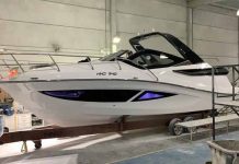 NHD Boats finaliza construção de lancha de 34 pés na fábrica da marca. Veja fotos